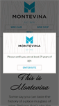 Mobile Screenshot of montevina.com